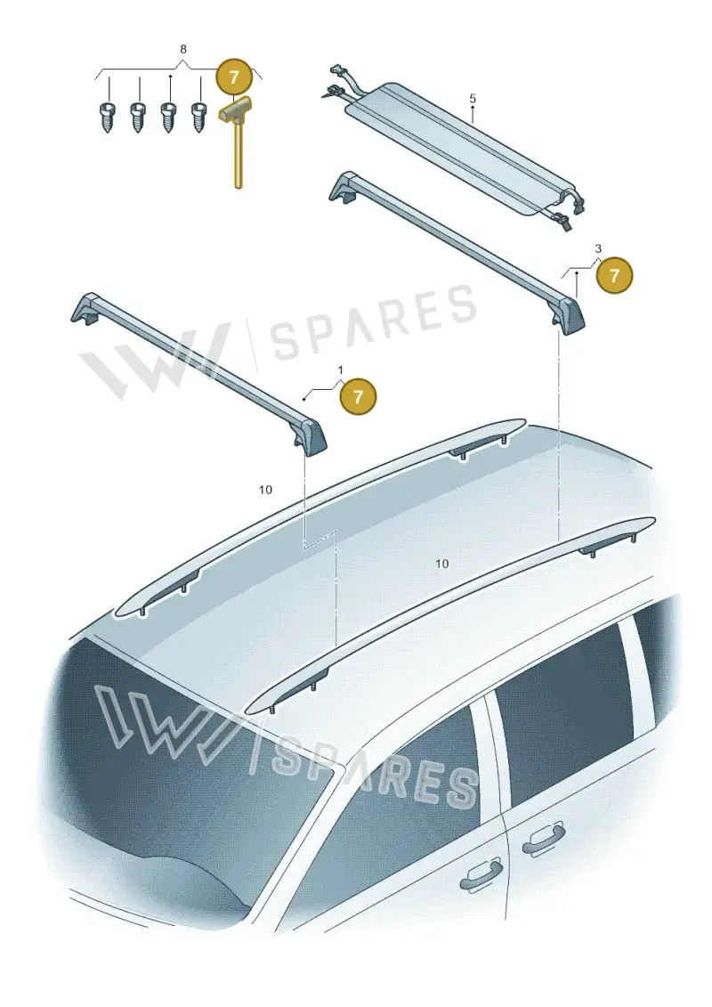 1T0860097C Volkswagen Code Key