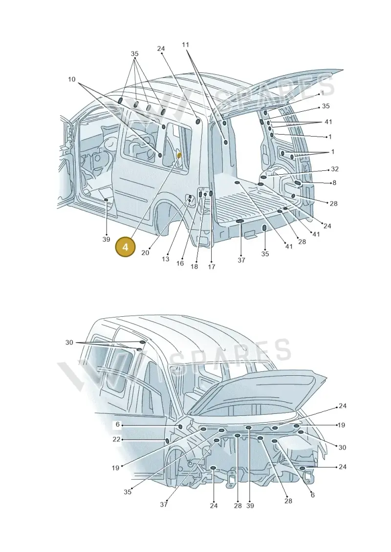 8E0614769J Volkswagen Protective Sleeve