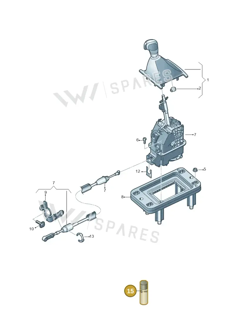 G052778A2 Volkswagen Lock Cylinder Grease