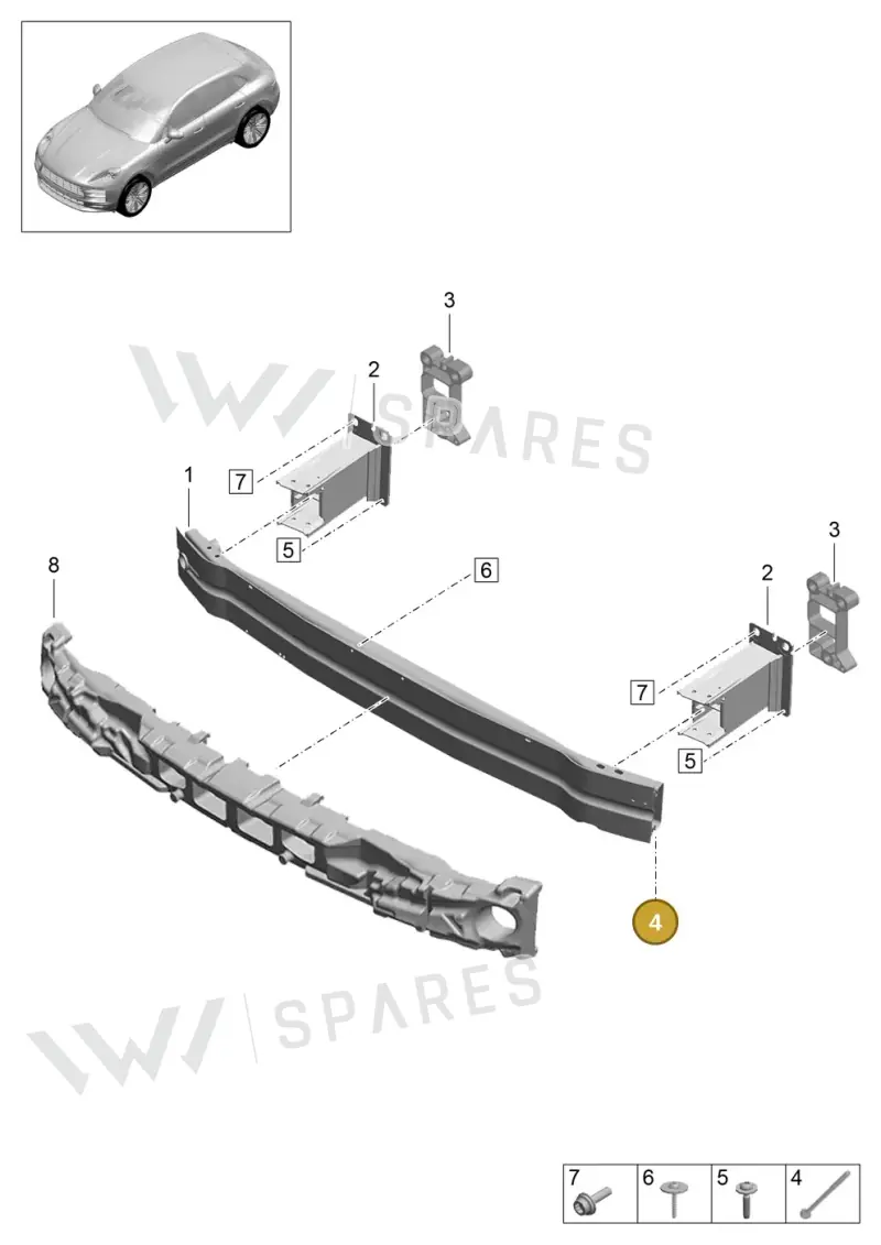 N10036203 Volkswagen Hexagon Head Bolt