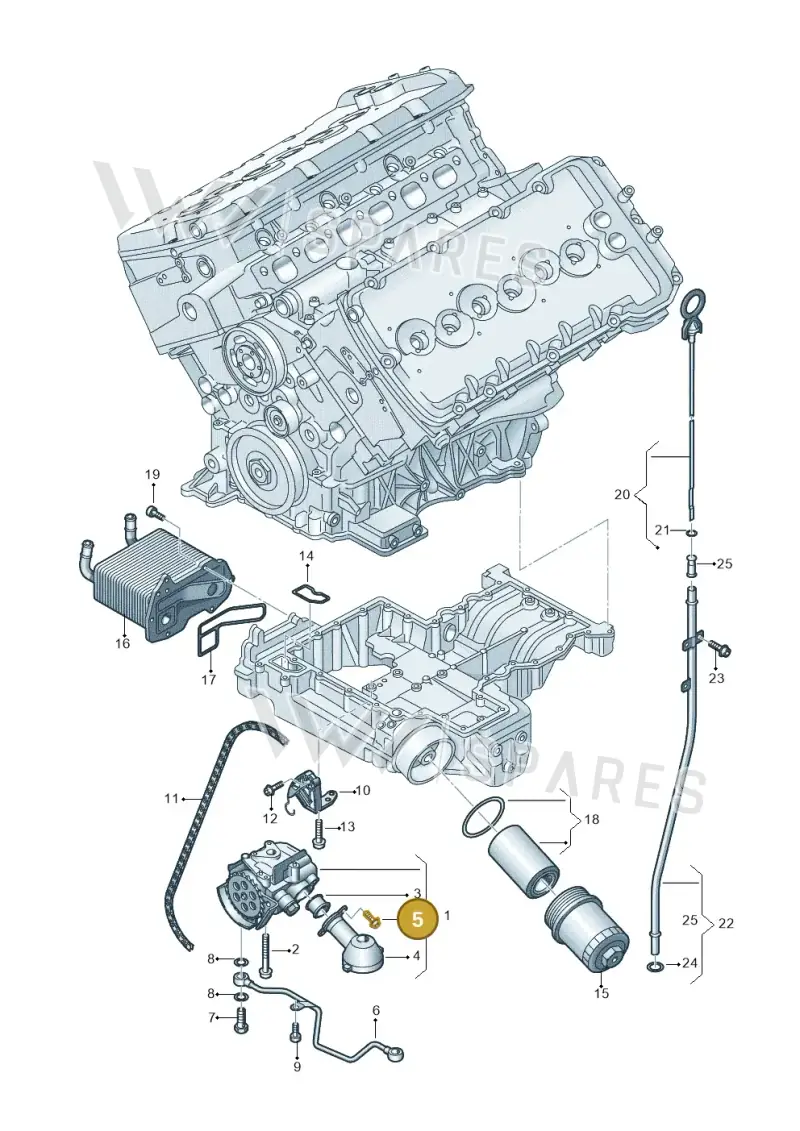 N10086304 Volkswagen Socket Head Bolt