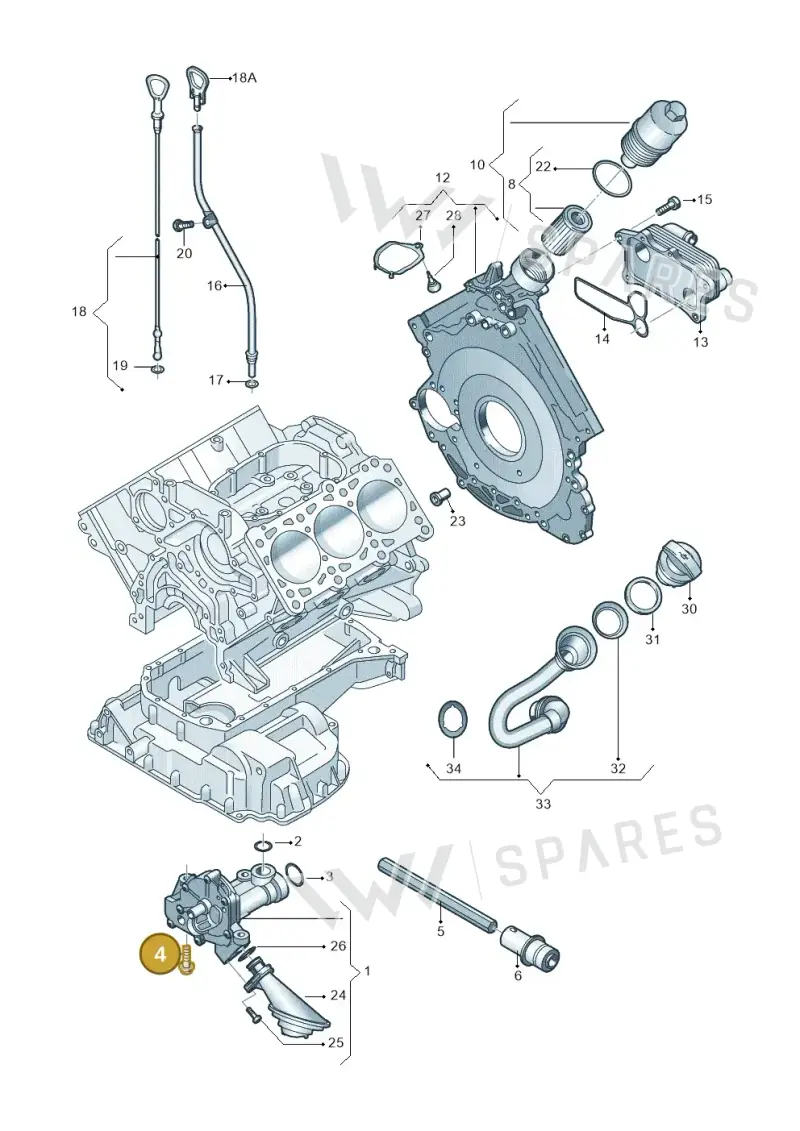 N10612801 Volkswagen Hexagon Socket Bolt