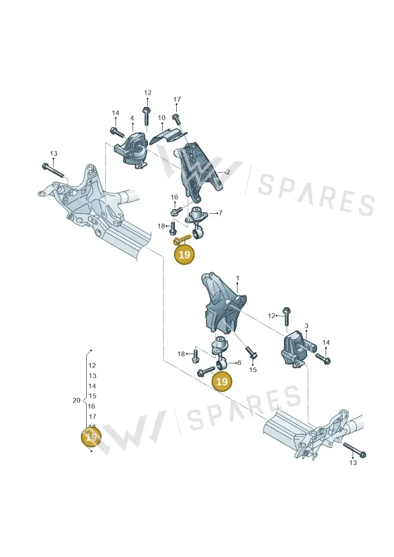N10780501 Volkswagen Socket Head Bolt