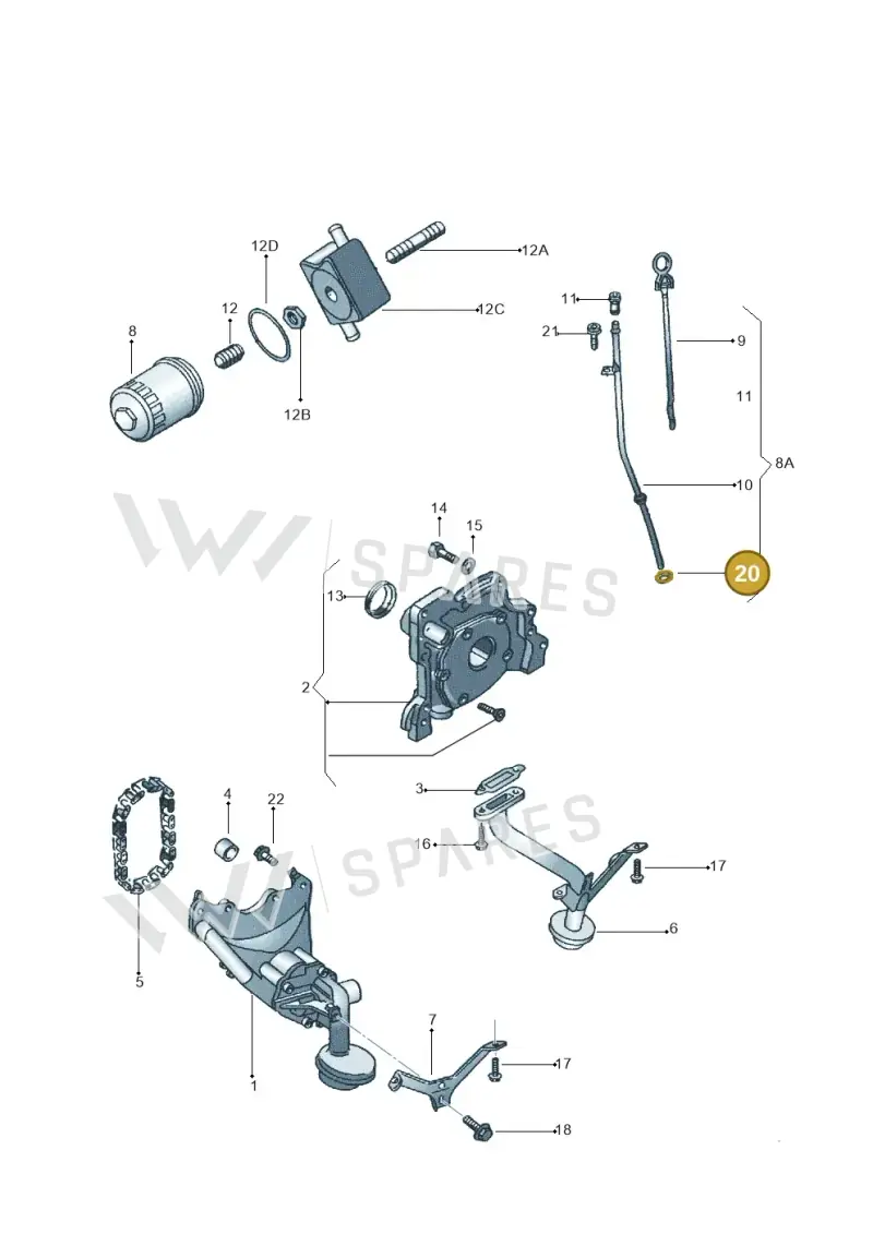 N90032203 Volkswagen O-Ring