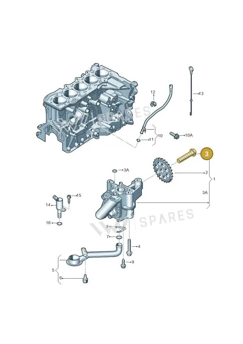 N90365911 Volkswagen Socket Head Bolt
