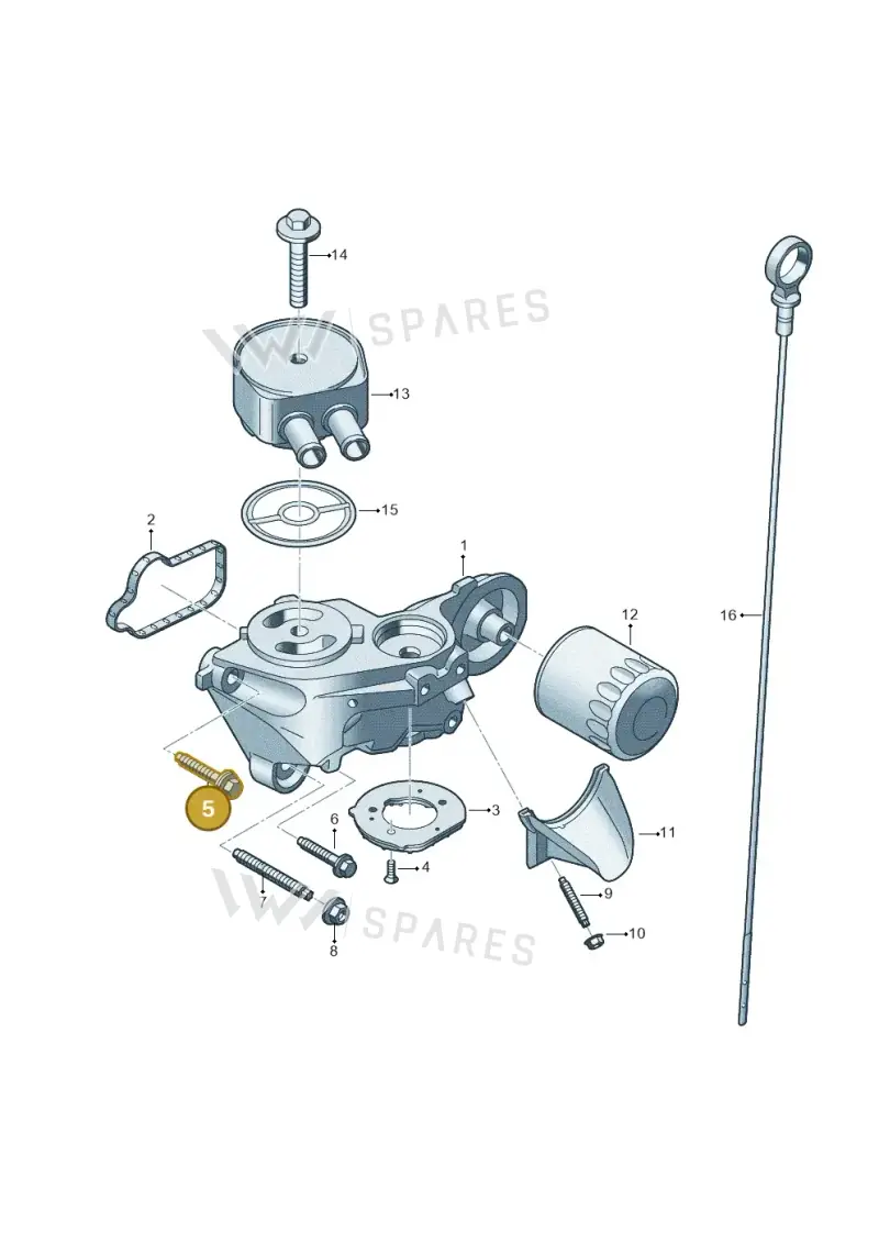 WHT010423 Volkswagen Bolt With Washer