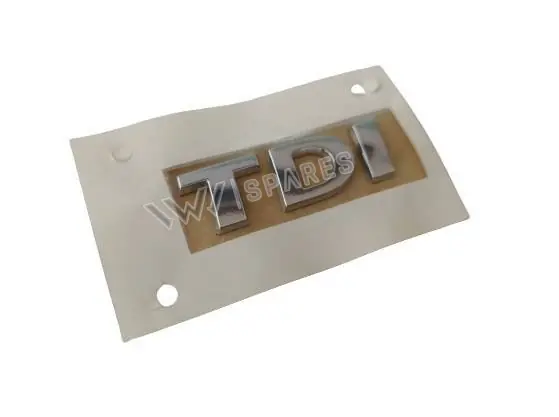 3G0853675Q2ZZ Volkswagen Rear High Chrome TDI Inscription