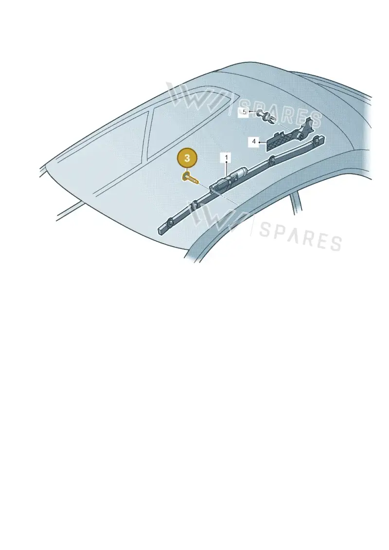 8X4880742C Audi Head Airbag Unit