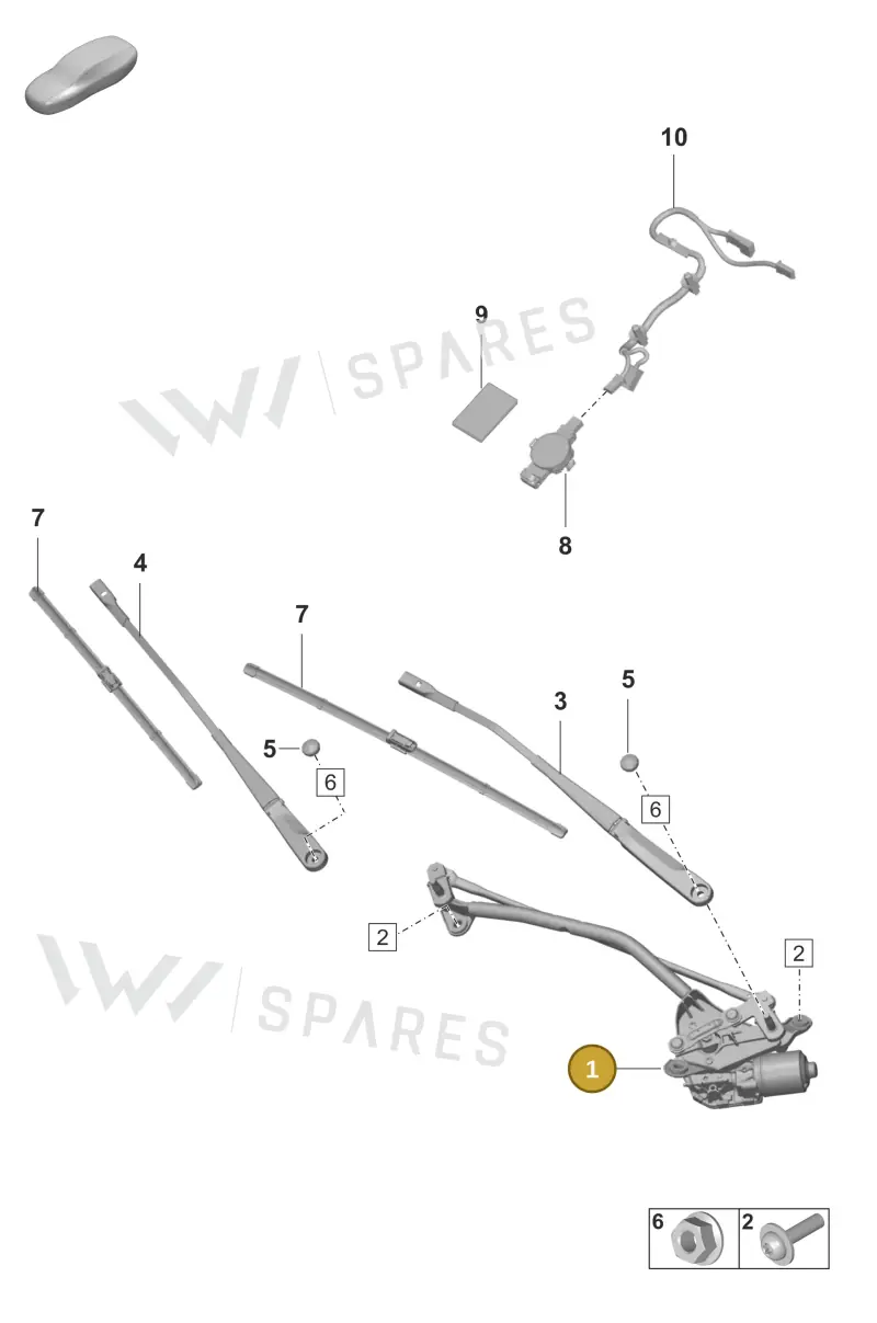 971955023D Porsche Crank Drive