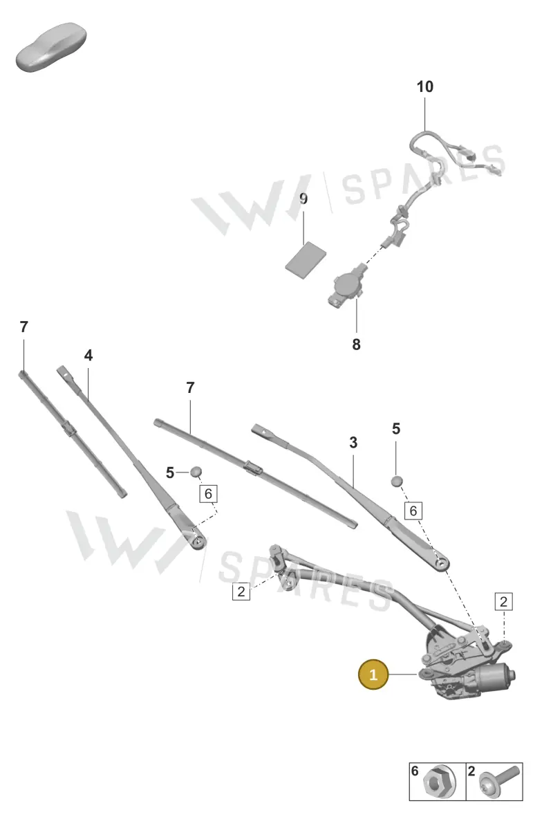 971955024C Porsche Crank Drive