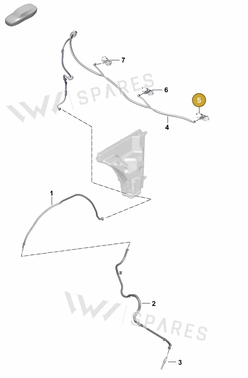 976955985 Porsche Water Jet