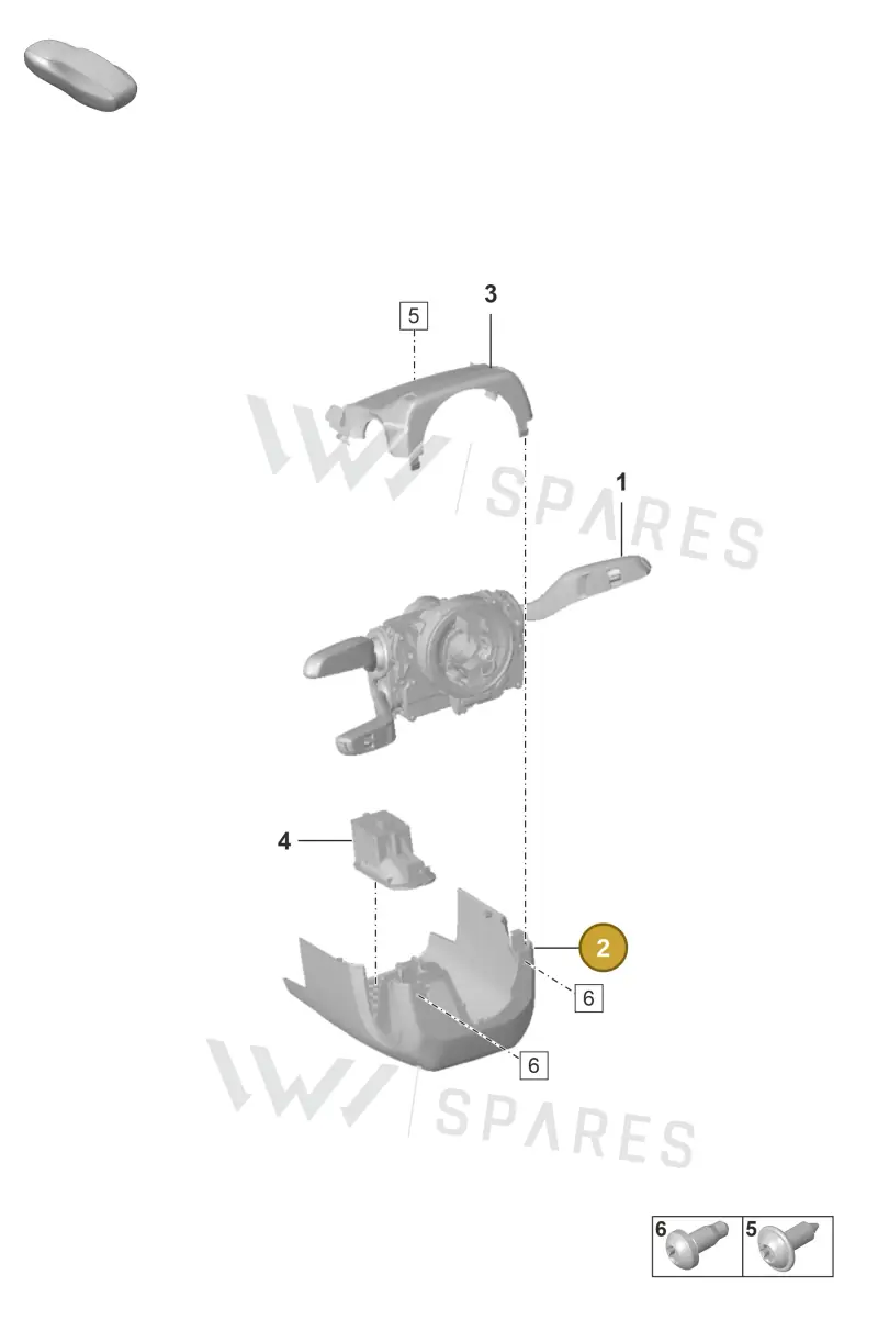992858566DOY2 Porsche Trim (Basalt Black OY2)