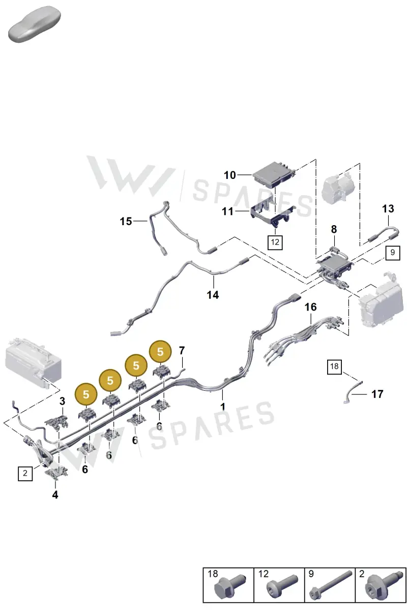 992937211A Porsche Bracket
