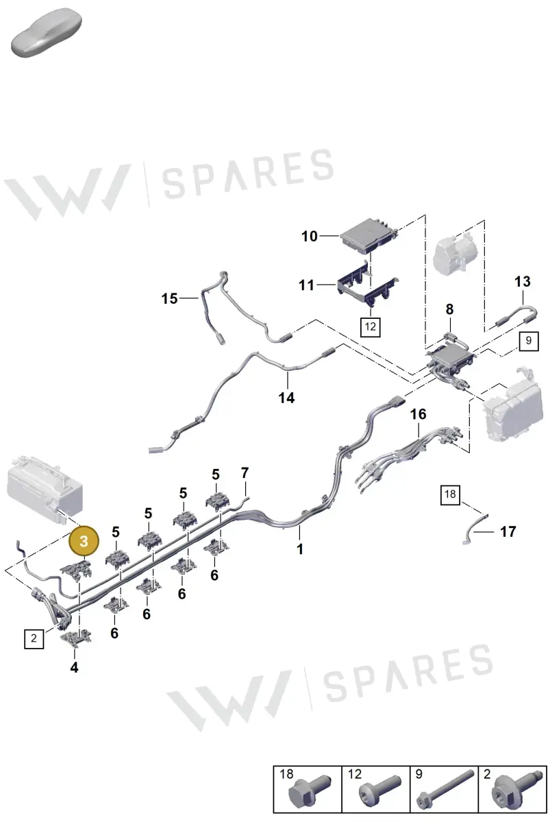 992937212 Porsche Bracket