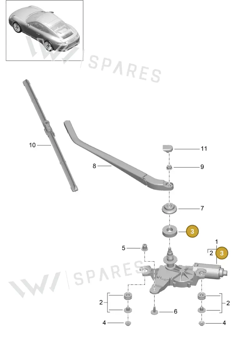 99762891000 Porsche Seal Ring