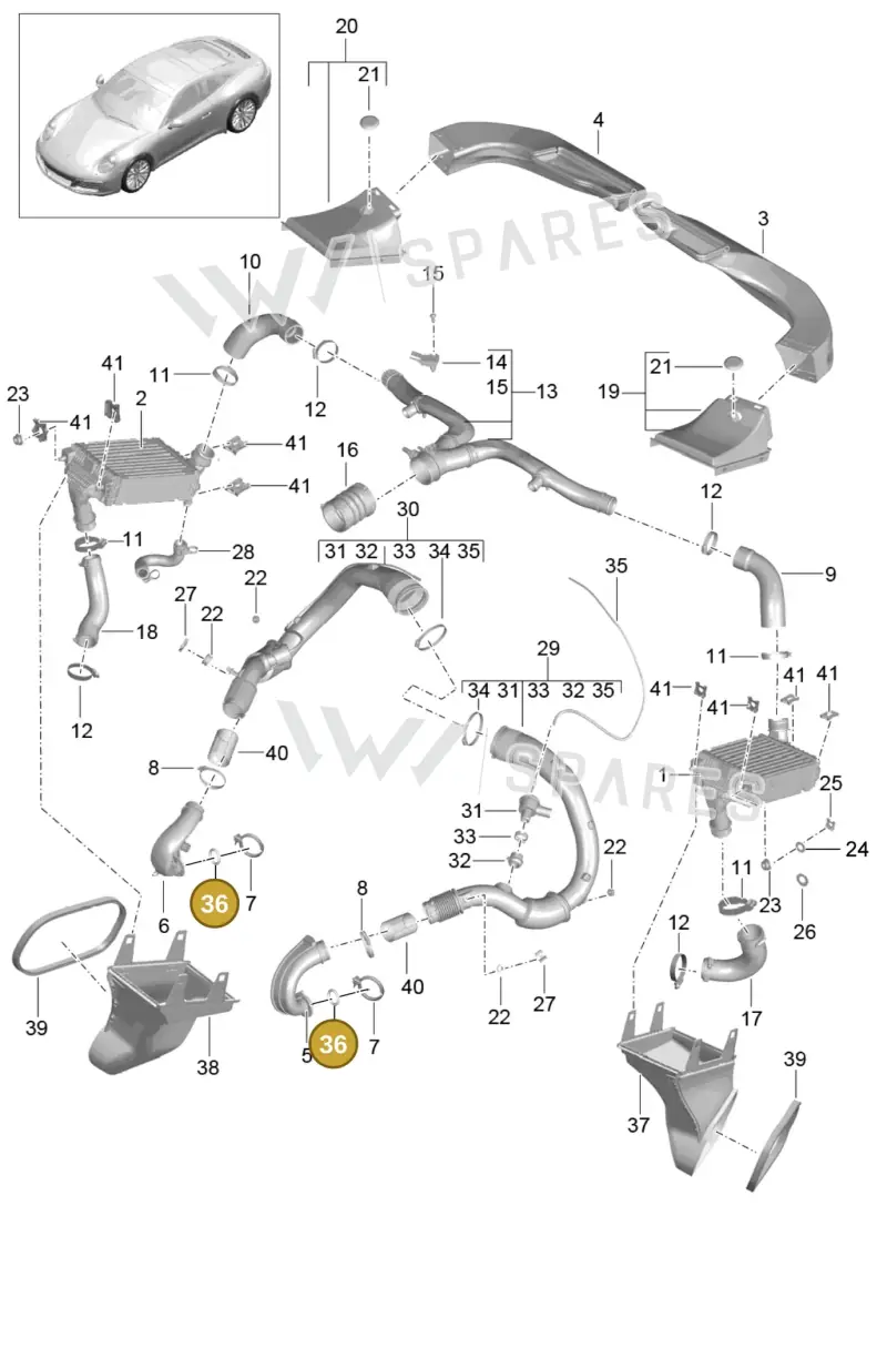 99970769440 Porsche O-Ring