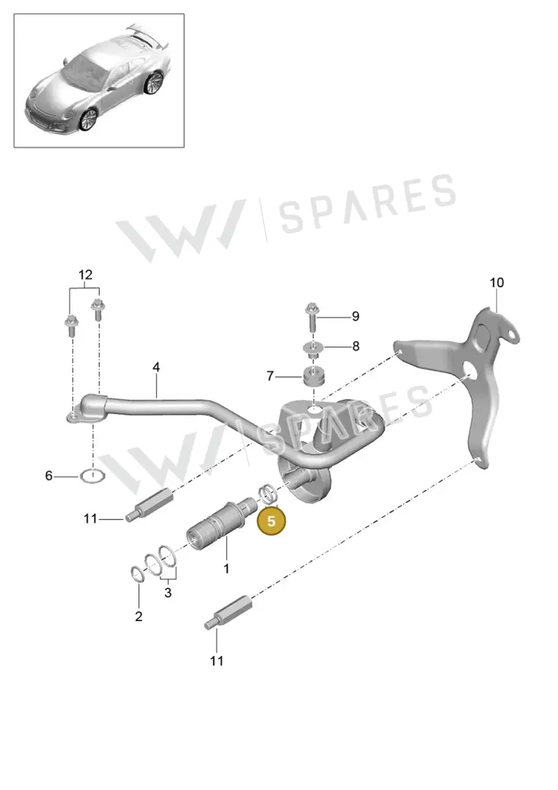 99970769940 Porsche O-Ring