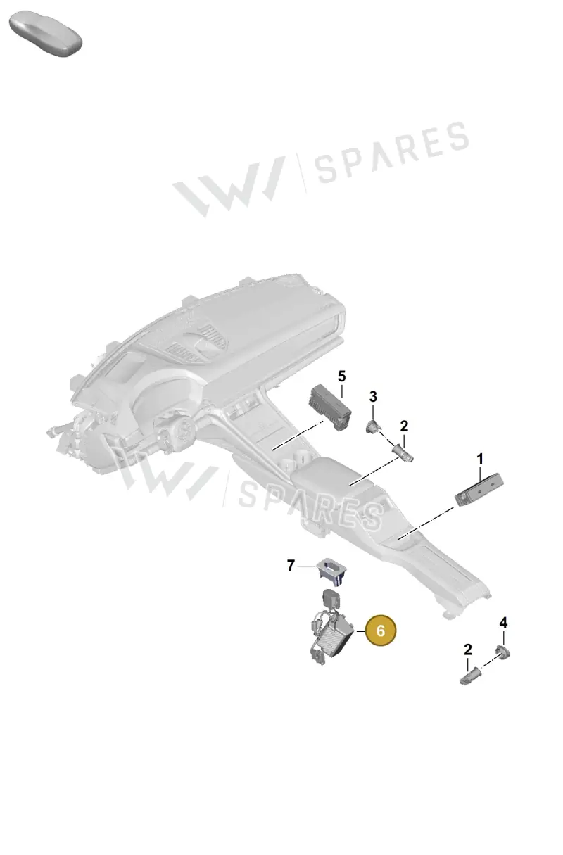 9A790715510 Porsche Voltage Converter
