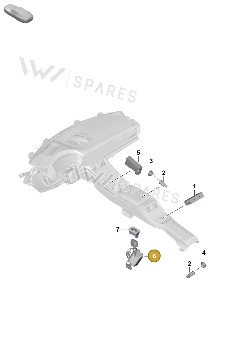 9A790715511 Porsche Voltage Converter