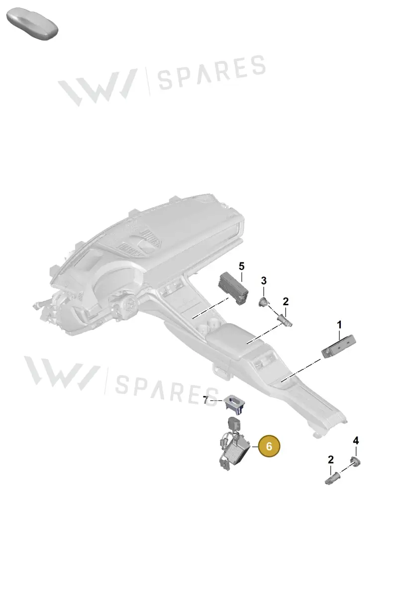 9A790715512 Porsche Voltage Converter