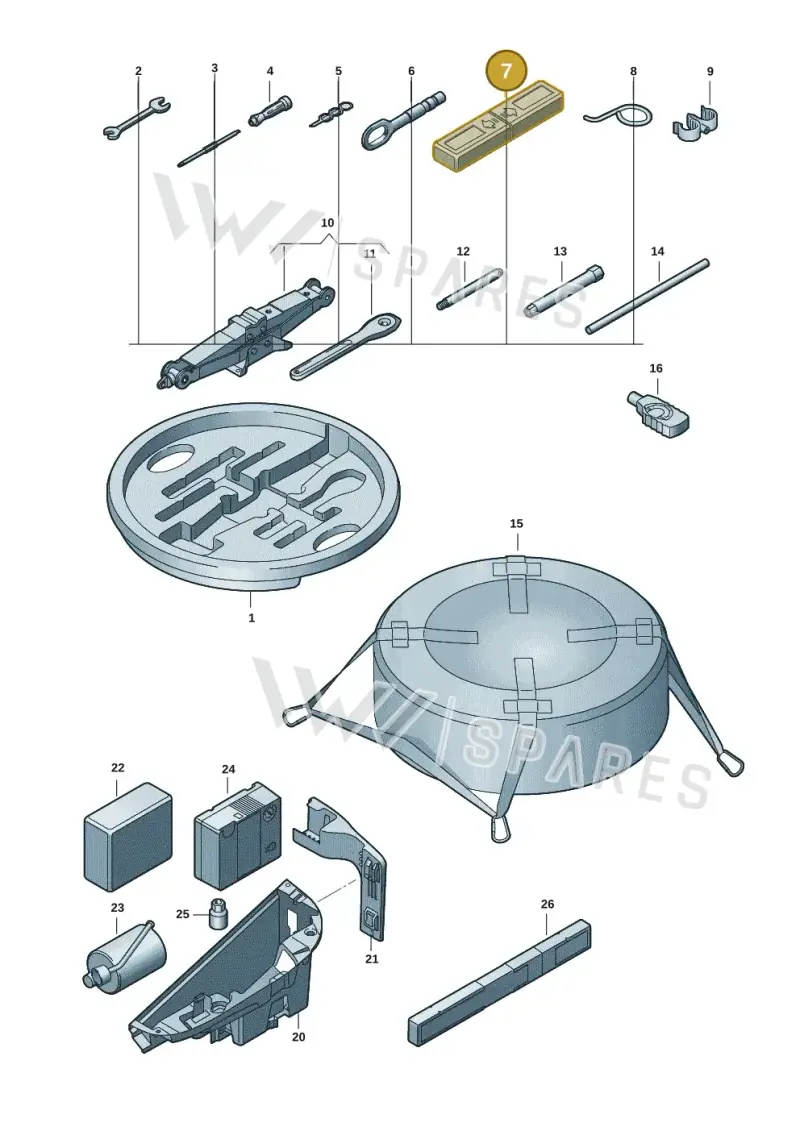 9J1012113 Porsche Toolbox