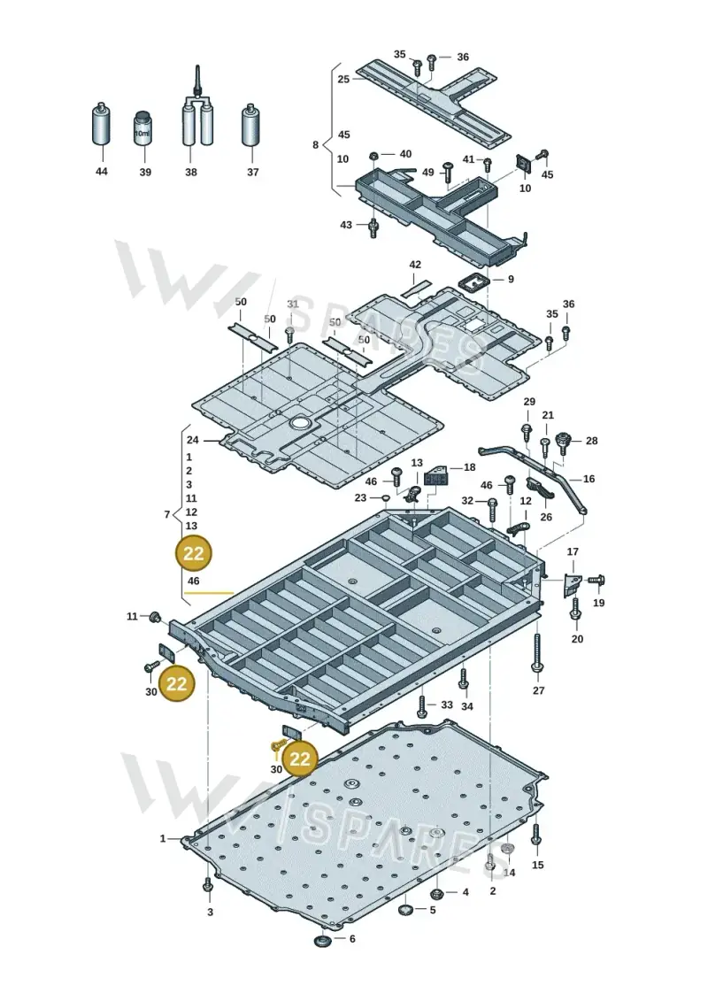 9J1801383 Porsche Reinforcement