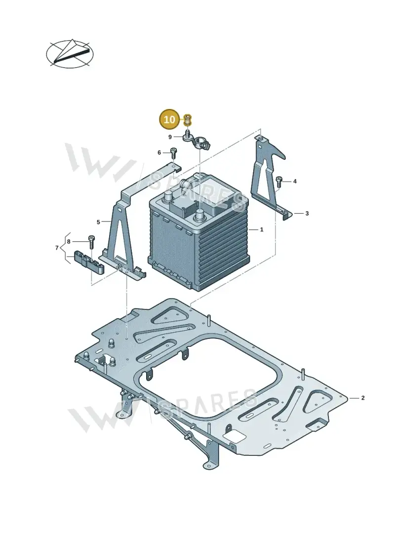 9J1805769 Porsche Slave Start Socket