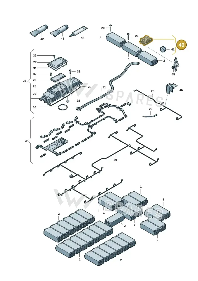9J1915463A Porsche Fuse