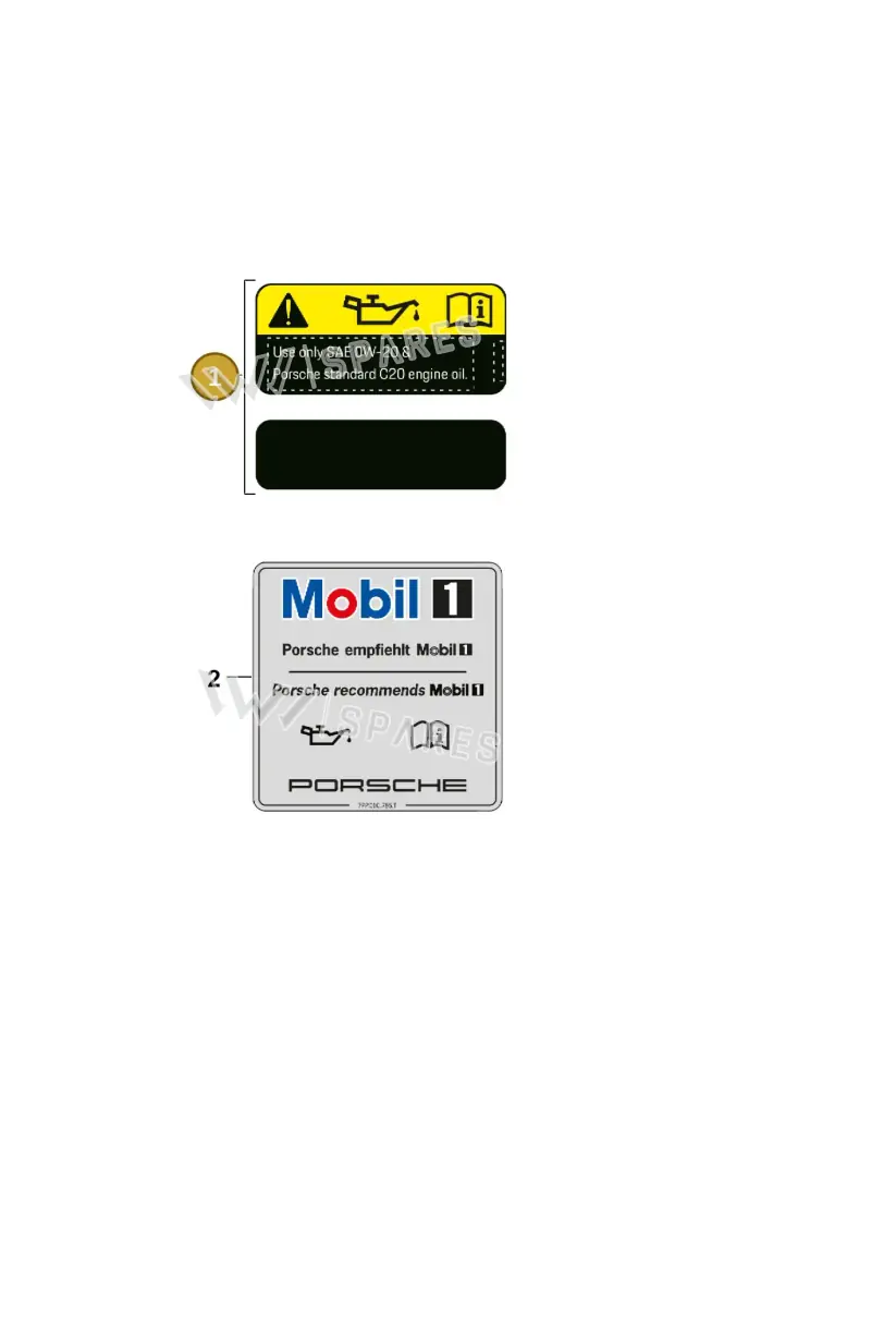 9Y0010043B Porsche Sticker