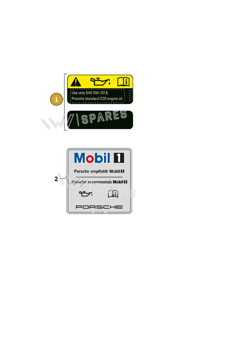 9Y0010043C Porsche Sticker