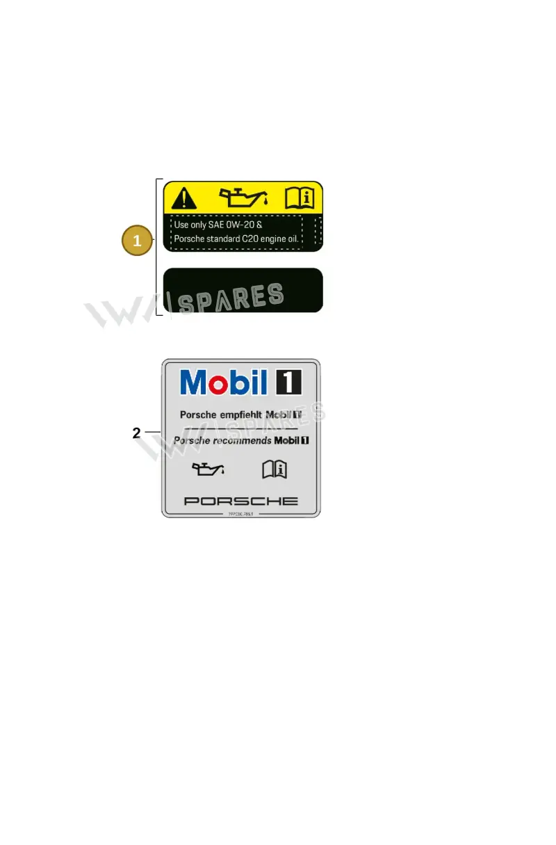 9Y0010043M Porsche Sticker