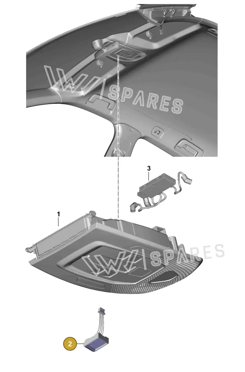 9Y0035711A Porsche Microphone