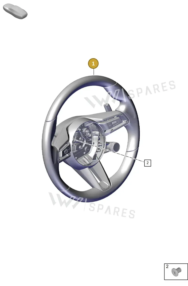 9Y0419091PNIA6 Porsche Multifunction Sports Steering Wheel, Race-Tex (Black IA6)