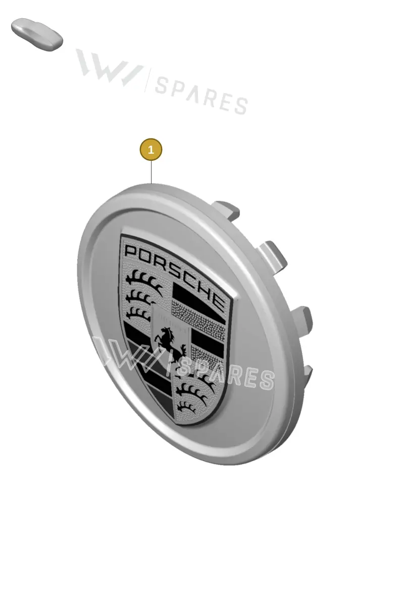 9Y0601149M Porsche Hub Cap