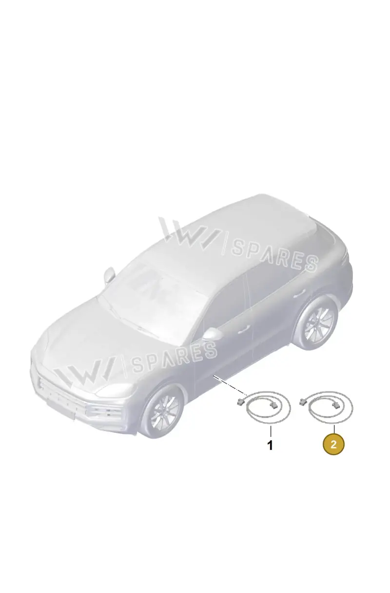9Y1970767D Porsche Fibre Optic Wave Conductor
