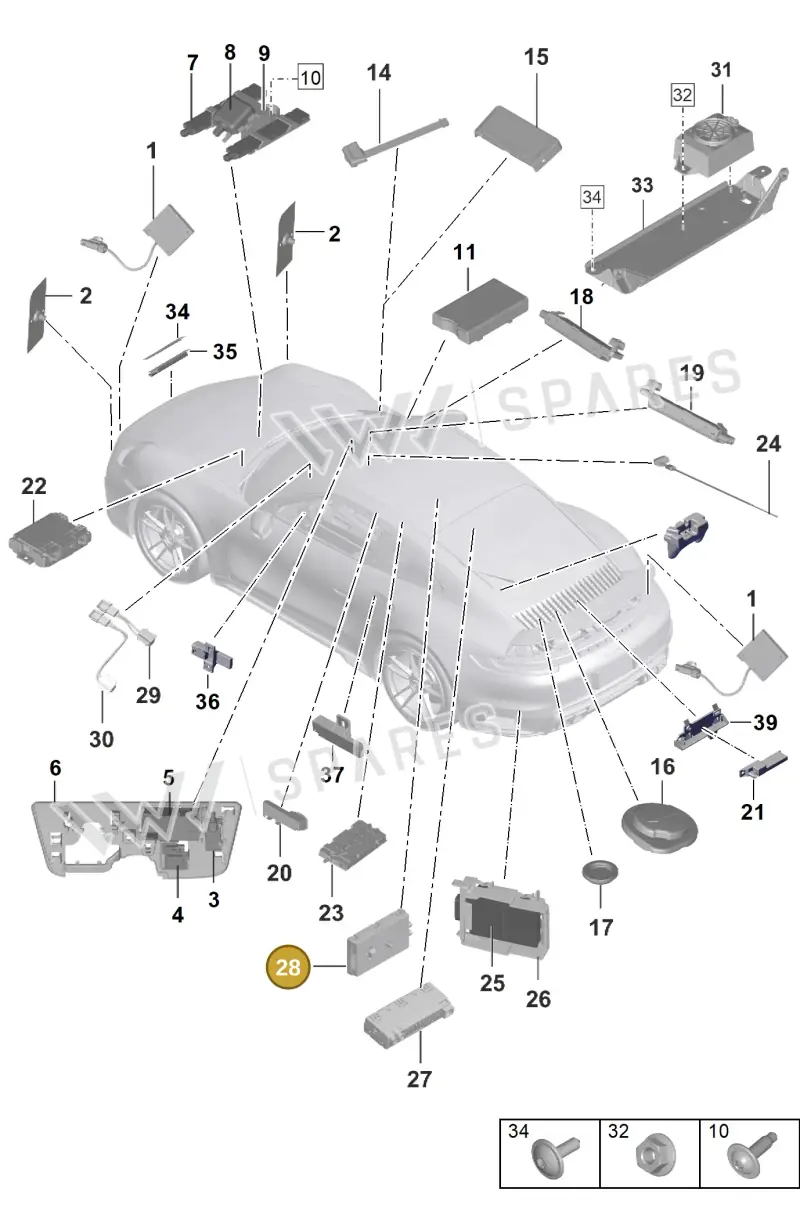 PAA035726 Porsche Connection for External Audio Sources