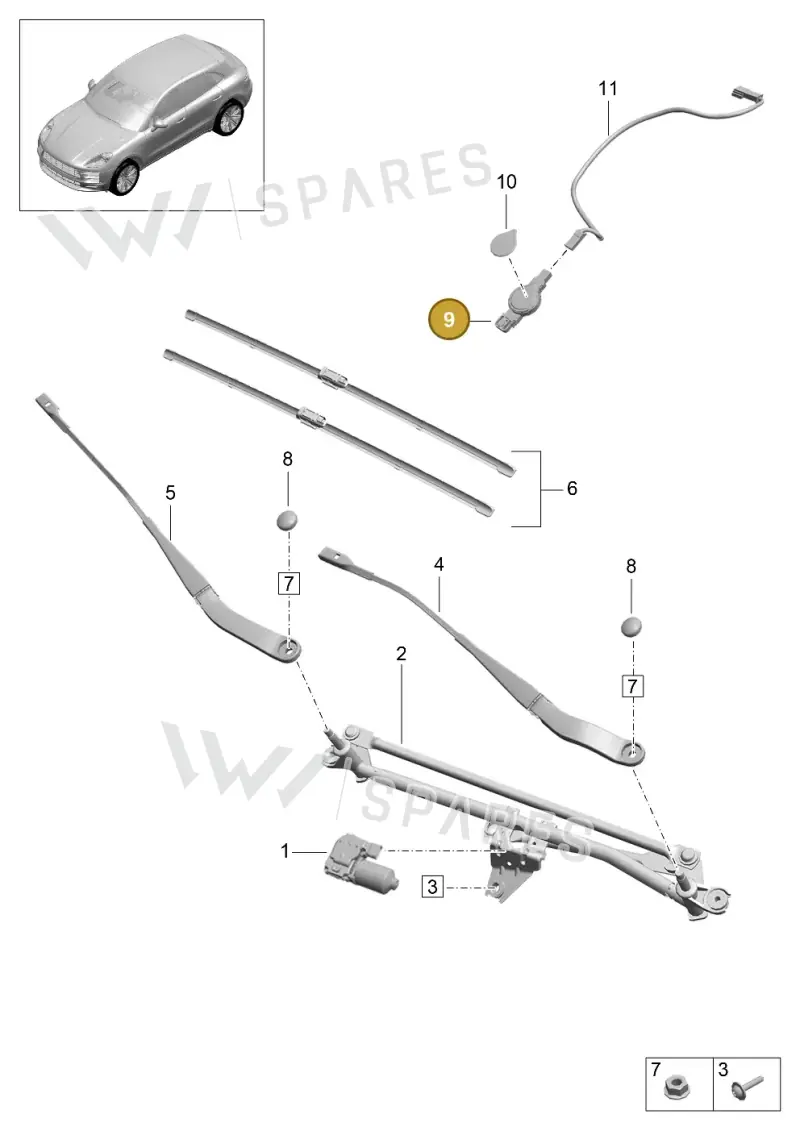 PAA955559A Porsche Sensor