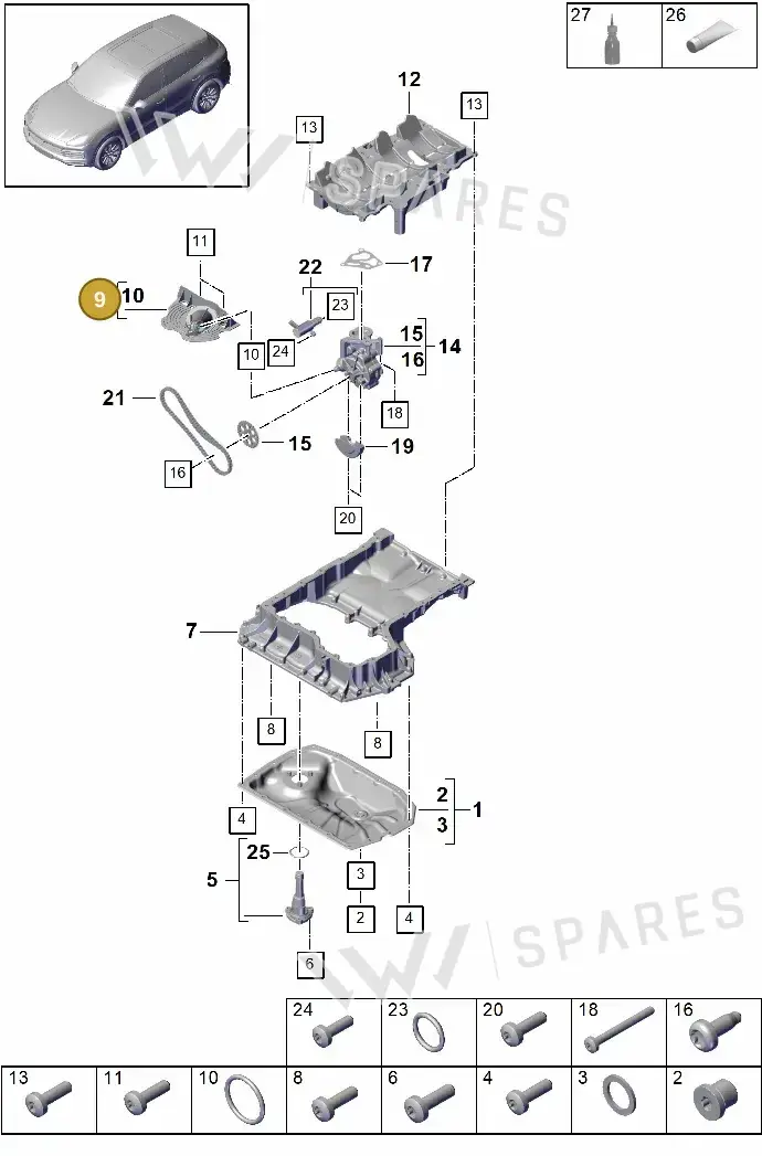 PAB11515500 Porsche Intake Manifold