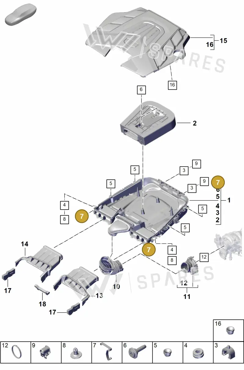 PAB129797A Porsche Clamping
