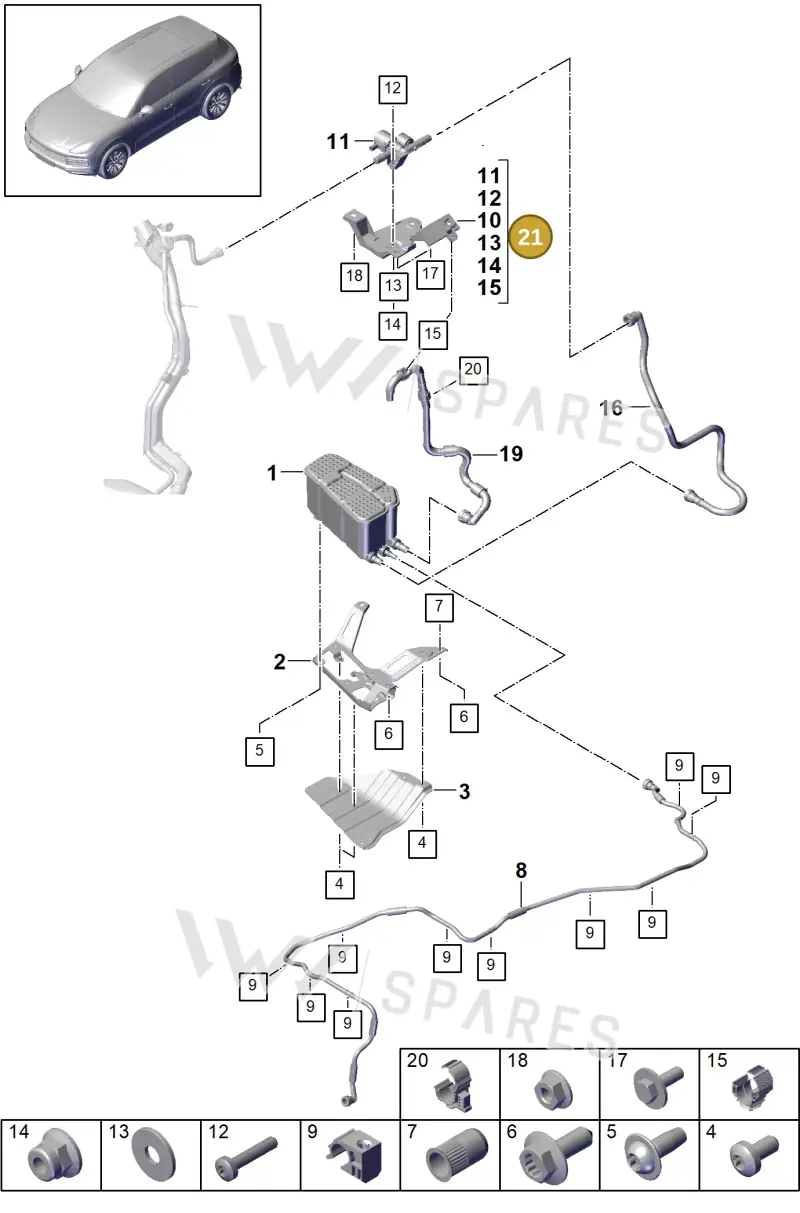 PAB201549A Porsche Pressure Regulator