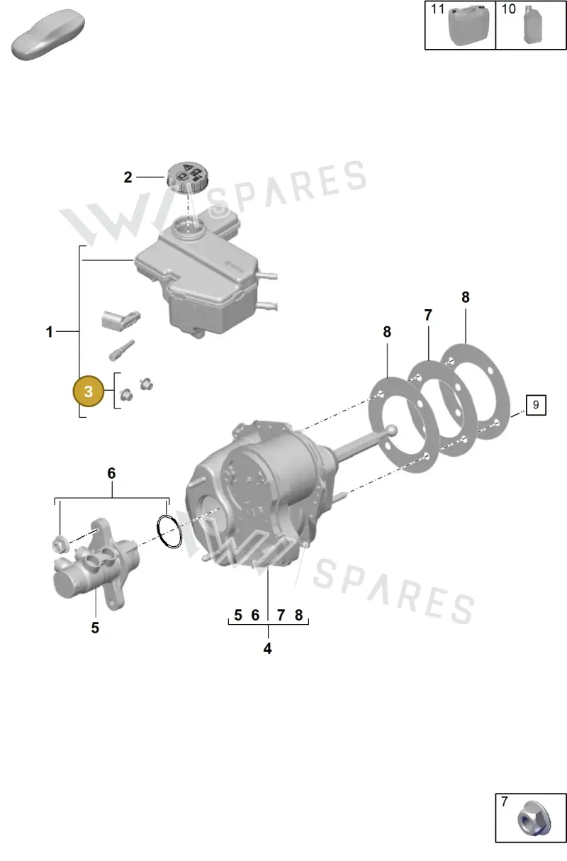 PAB611817A Porsche Bungs