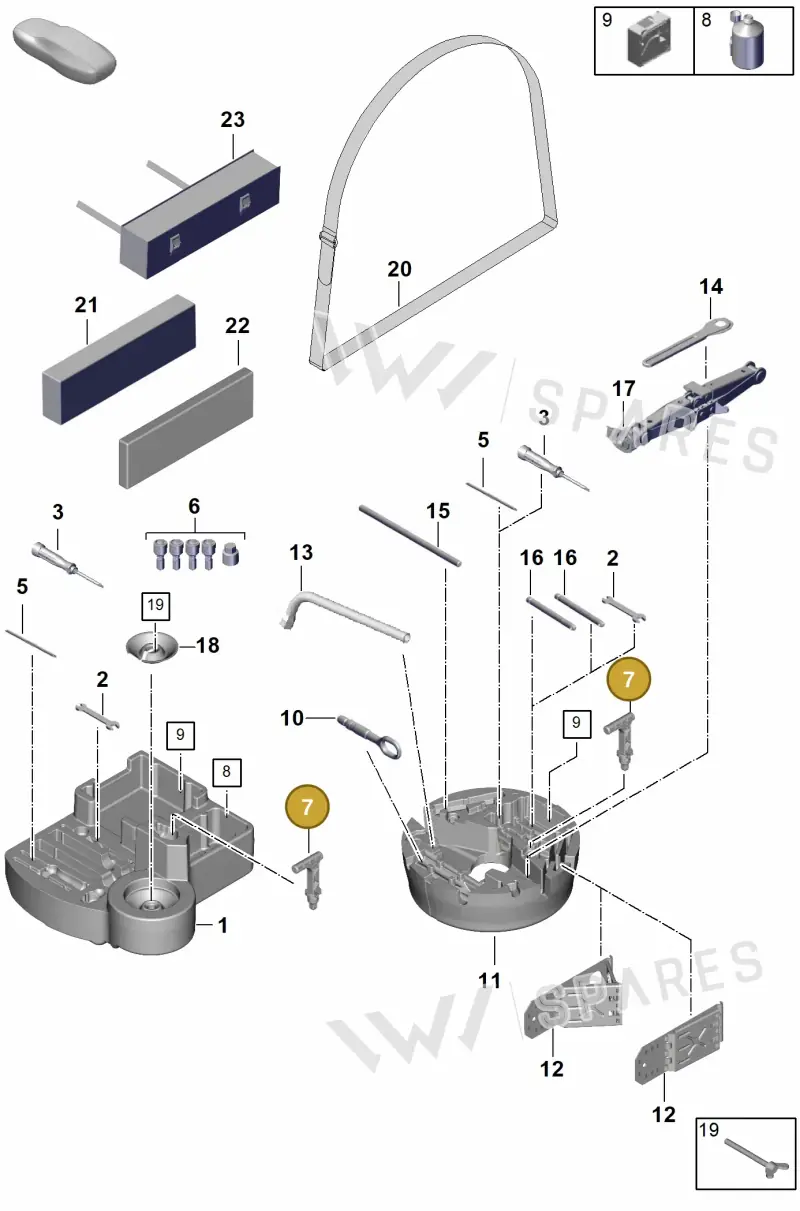 PAB71320100 Porsche Socket Wrench