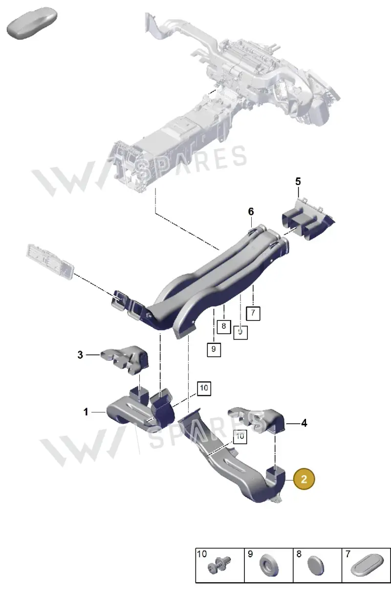 PAB819804A Porsche Air Guide