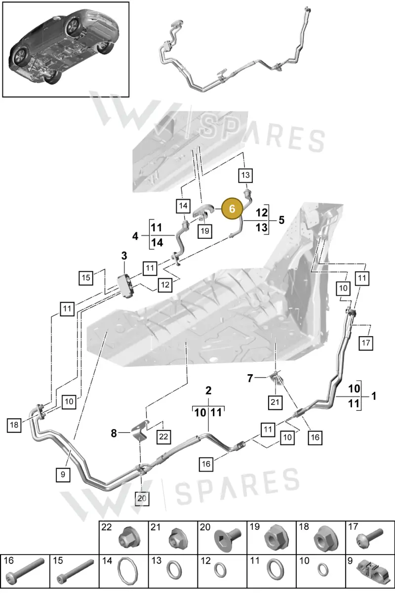 PAB82025100 Porsche Strap