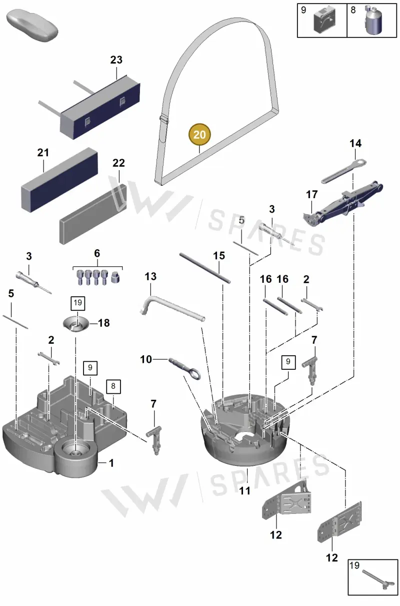 PAB86774900 Porsche Holding Strap