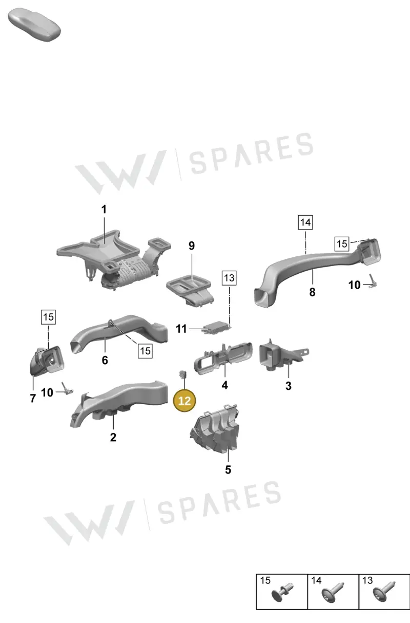 PAB907527 Porsche Temperature Sensor