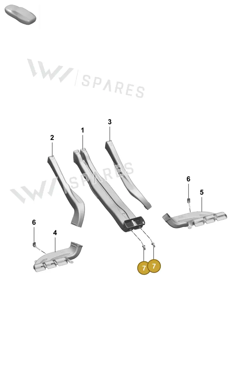 PAB907543 Porsche Temperature Sensor