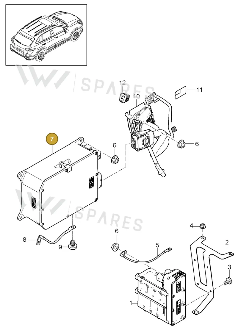 PAB915682L Porsche Battery Charger