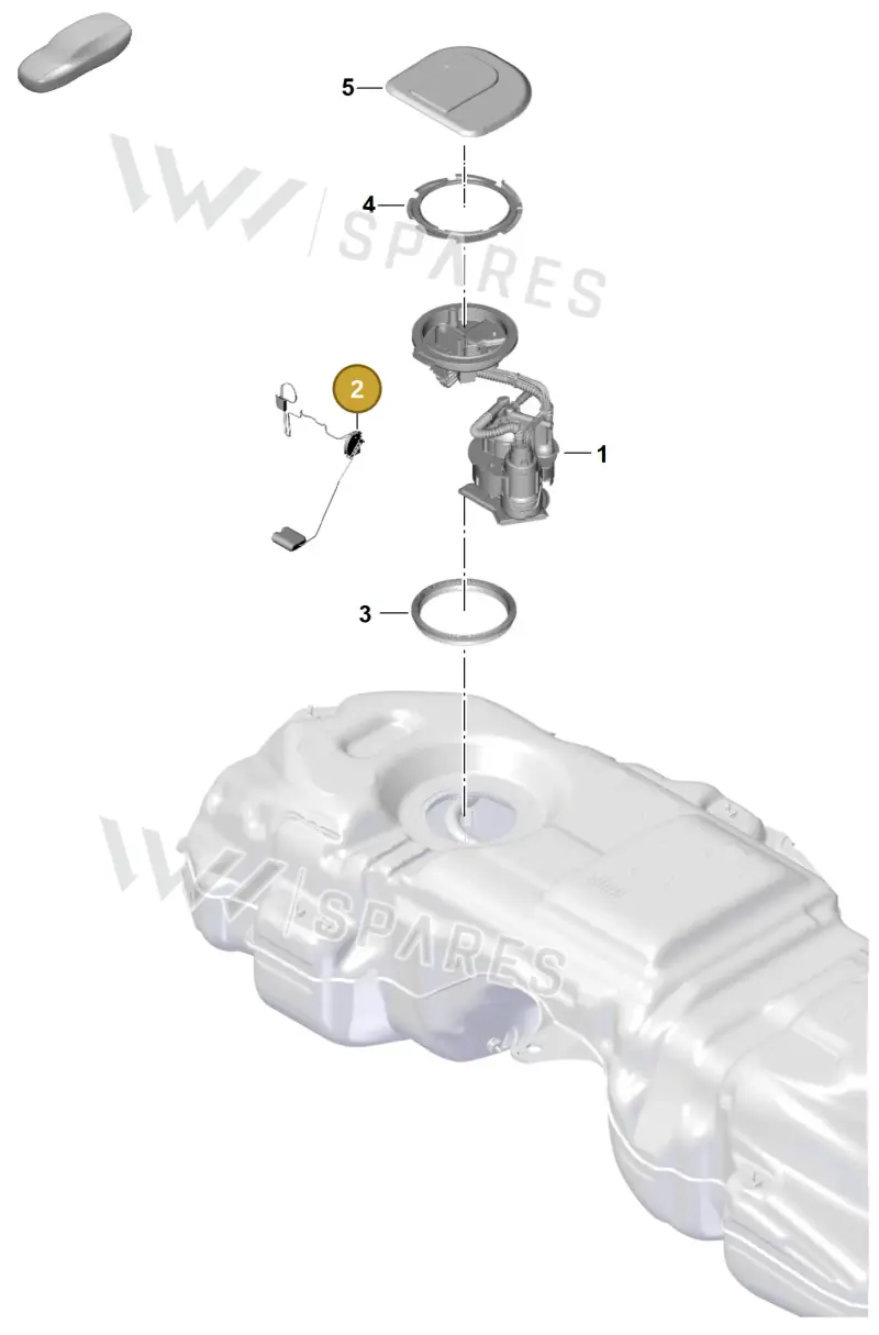 PAB919047 Porsche Sender for Fuel Gauge