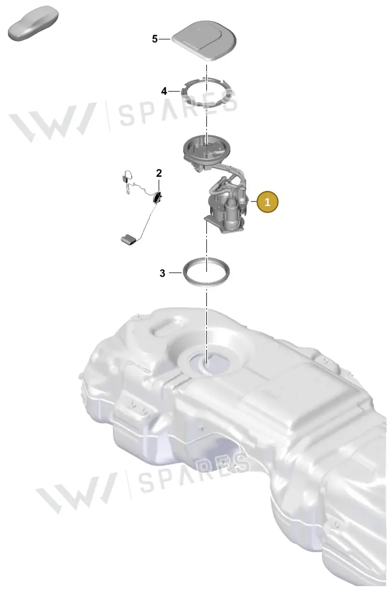 PAB919087E Porsche Fuel Pump